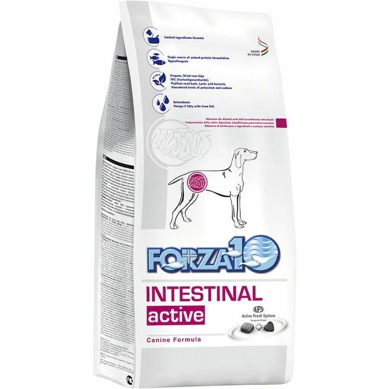 Forza10 Forza10 Active Line для взрослых собак всех пород при проблемах пищеварения - 4 кг