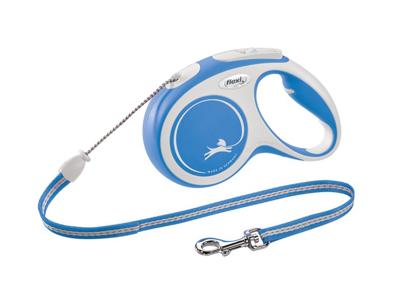 Flexi Flexi рулетка-трос для собак, синяя (8кг 3м)