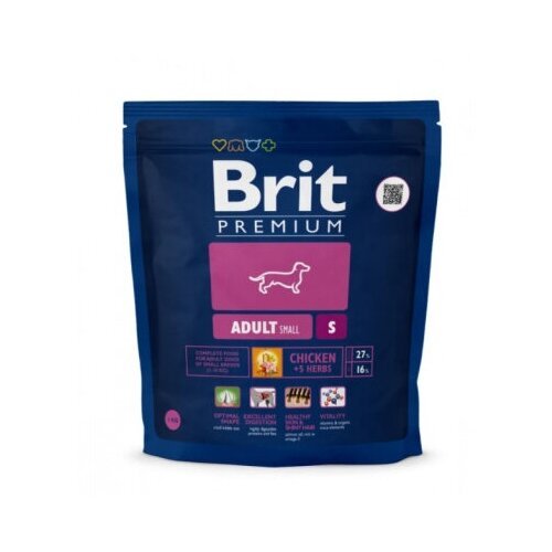 Brit Сухой корм премиум класса с курицей для взрослых собак мелких пород (1–10 кг) 5049899 1 кг 58151 (2 шт)