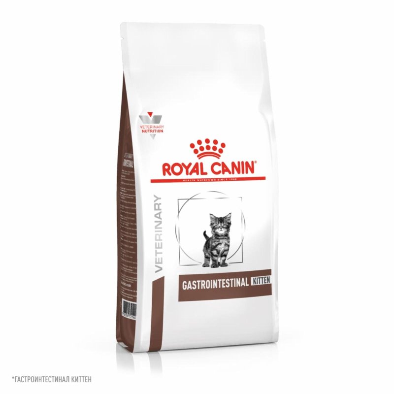 Royal Canin (вет.корма) Royal Canin (вет.корма) корм сухой для котят от 2 до 10 месяцев при нарушениях пищеварения, GASTROINTESTINAL KITTEN (2 кг)