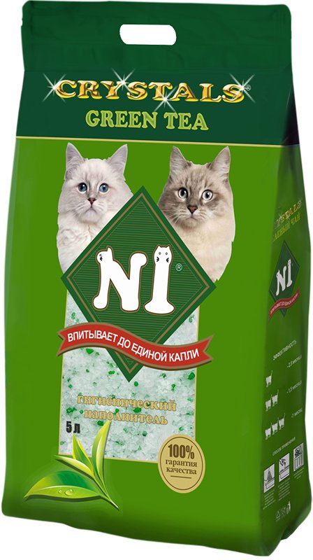 N1 N1 силикагелевый наполнитель 'Зеленый чай' (5 кг)