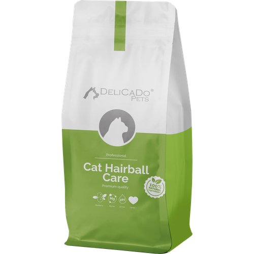 Сухой корм Delicado Cat Hairball Care для кошек с птицей и белой рыбой 1,5 кг