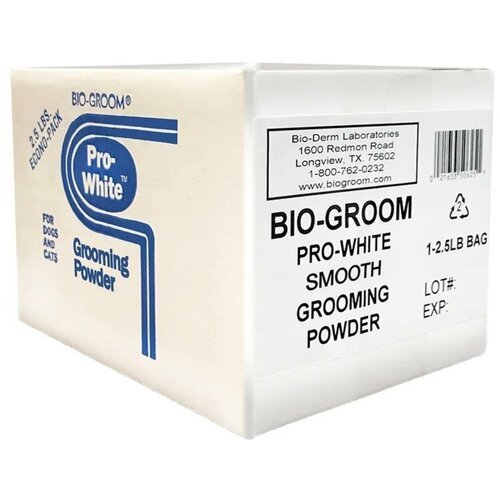 Bio-Groom Pro-White Harsh Coat жесткая пудра для шерсти, 1.135 кг