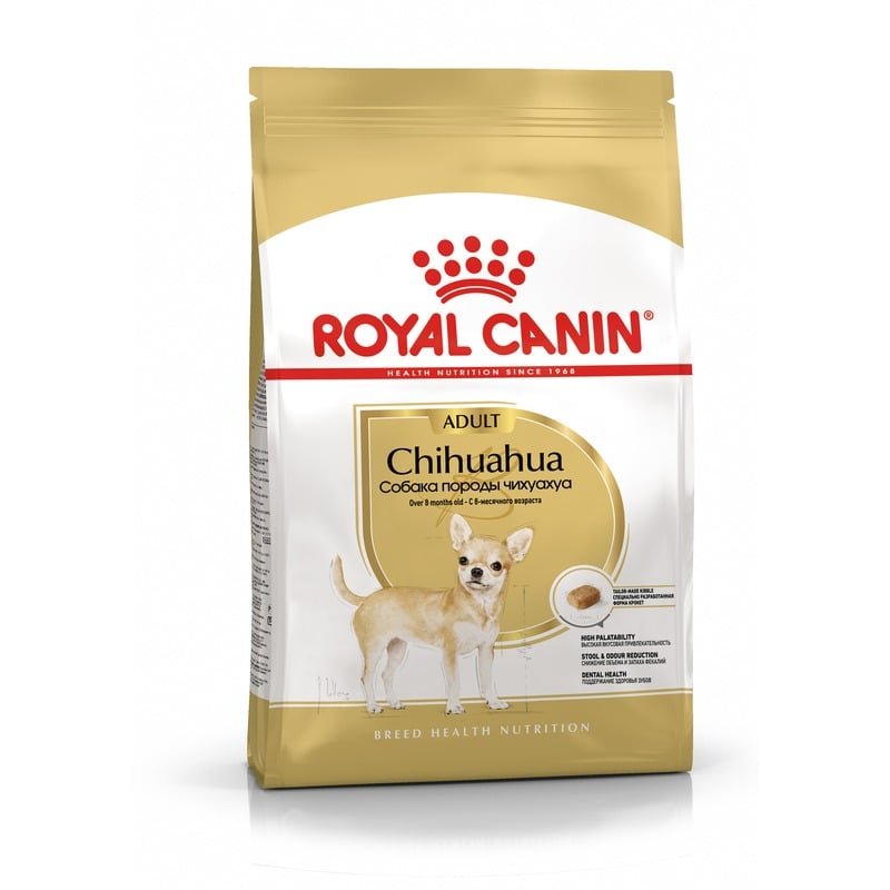 Royal Canin Chihuahua Adult полнорационный сухой корм для взрослых собак породы чихуахуа - 500 г
