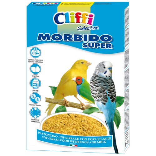 Cliffi корм Selection Morbido Super для зерноядных птиц, 300 г