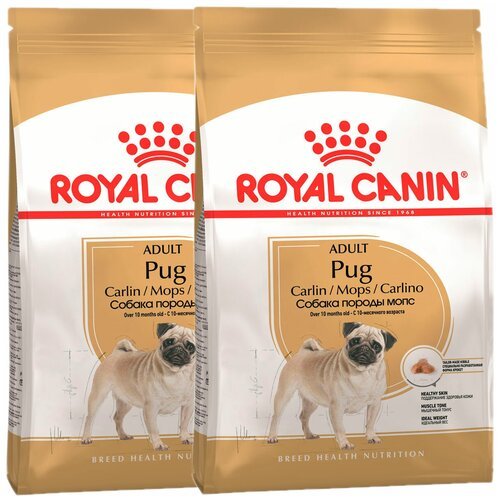 ROYAL CANIN PUG ADULT для взрослых собак мопс (1,5 + 1,5 кг)