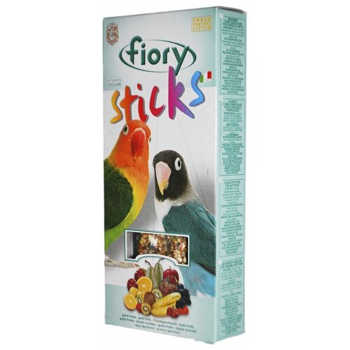 Fiory Sticks палочки для средних попугаев, с фруктами 120 гр (2 шт)