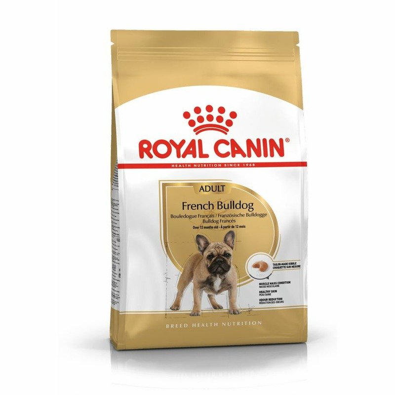 ROYAL CANIN Royal Canin French Bulldog Adult полнорационный сухой корм для взрослых собак породы французский бульдог с 12 месяцев