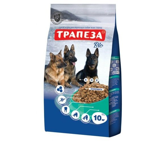 Трапеза Био сухой корм для взрослых собак с нормальной активностью 2,5кг