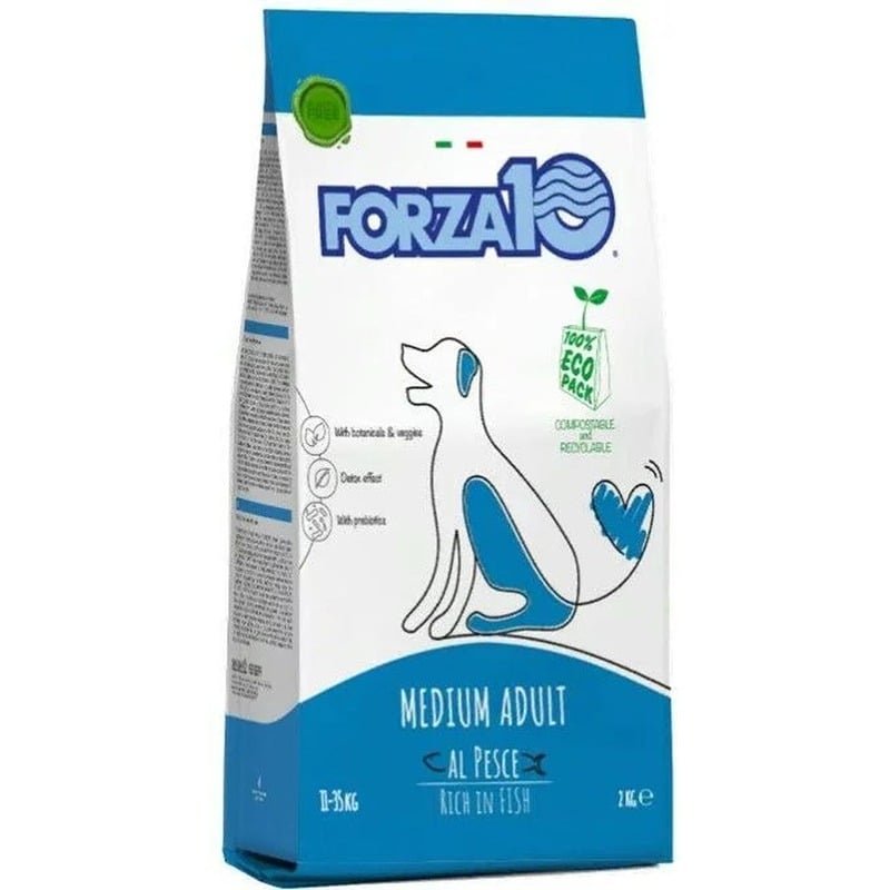 Forza10 Forza10 Maintenance для взрослых собак средних пород из трески, голубого тунца и лосося - 2 кг
