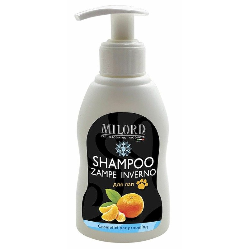 Milord Shampoo Zampe Inverno шампунь "Зимний" для собак для мытья лап - 200 мл