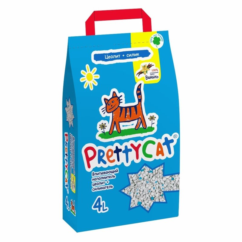 Pretty Cat Pretty Cat впитывающий наполнитель с ароматом ванили (10 кг)