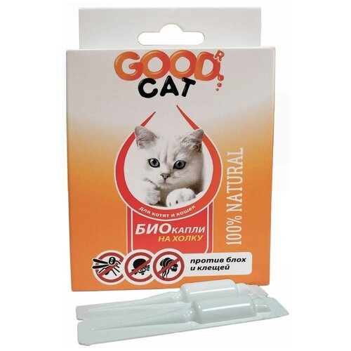 GOOD Cat Био для кошек и котят от 3 до 12 кг 3 шт. в уп., 6 уп.