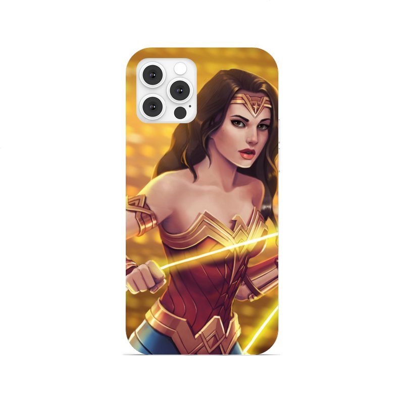 Printio Чехол для iPhone 12 Pro, объёмная печать Чудо-женщина / wonder woman