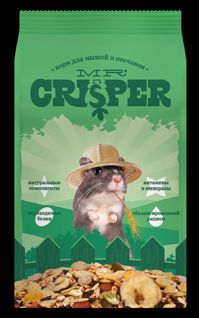 MR.Crisper MR.Crisper корм для мышей и песчанок (400 г)