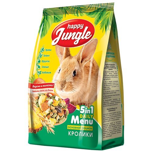 Happy Jungle корм для кроликов 400гр