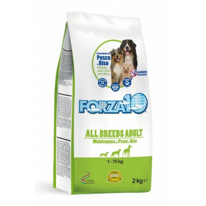Forza10 Forza10 Maintenance для взрослых собак всех пород из морской рыбы и риса - 2 кг