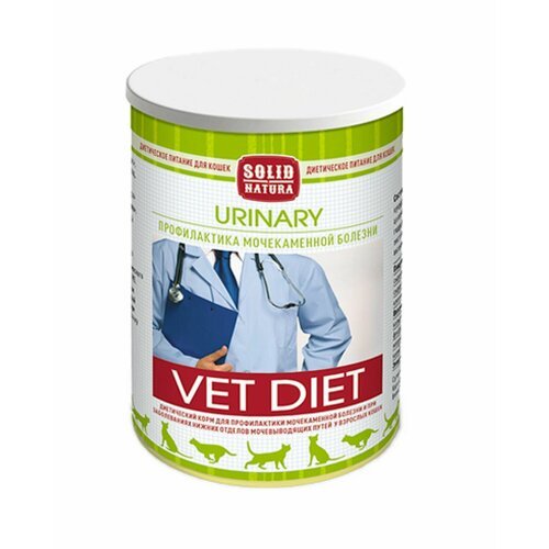 Solid Natura VET Urinary консервы диета для кошек 340гр