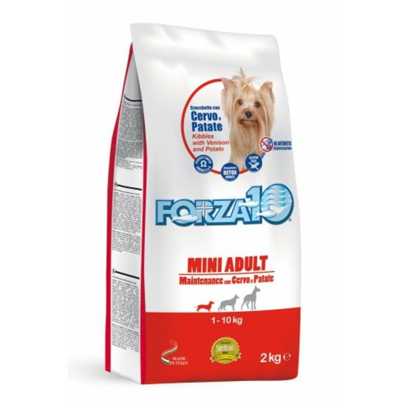 Forza10 Forza10 Maintenance для взрослых собак мелких пород из оленины с картофелем - 2 кг