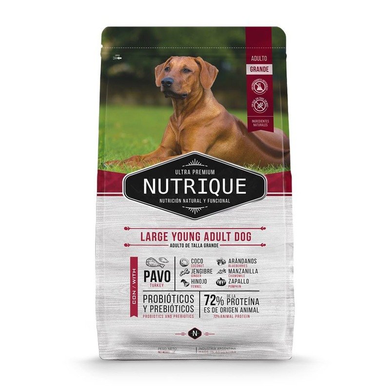 Vitalcan Nutrique Dog Adult сухой корм для собак крупных пород, с индейкой - 15 кг