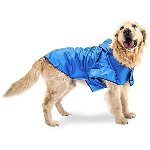 FERPLAST BauBau Moda Плащ для собак с защитой от ветра и дождя Sailor Blu синий 55 см. (80625925)
