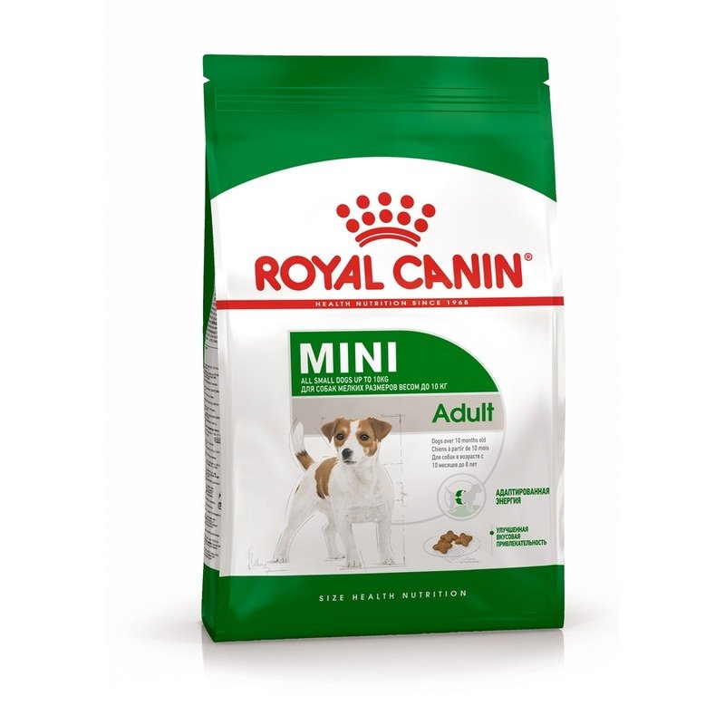 ROYAL CANIN Royal Canin Mini Adult полнорационный сухой корм для взрослых собак мелких пород старше 10 месяцев - 2 кг