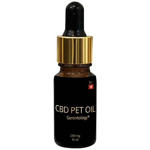 Пищевая добавка для животных iPet CBD PET OIL Gerontology конопляное масло