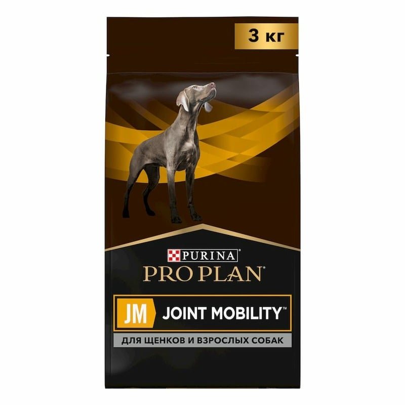Сухой корм для собак Pro Plan JM Joint Mobility для всех пород для поддержки работы суставов 3 кг