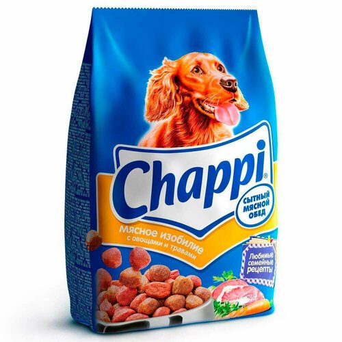 Корм для собак Chappi 2,5кг мясное изобилие