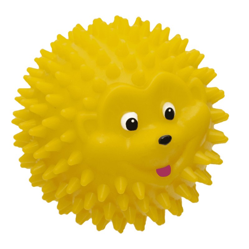Tappi Tappi игрушка для собак Мяч - ежик,желтый (Ø 9.5см)