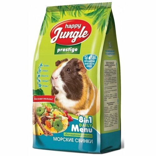 Happy Jungle Prestige Корм для морских свинок, 500 г. 500 гр x 2 шт.