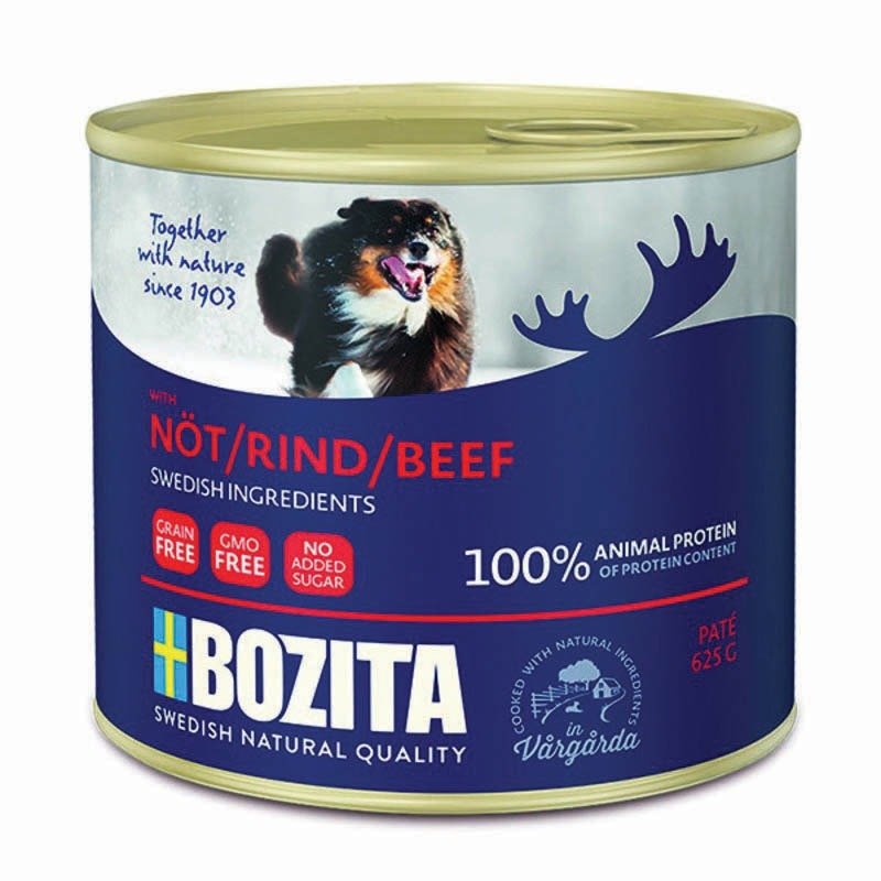 BOZITA Bozita Beef мясной паштет для взрослых собак с говядиной - 625 г