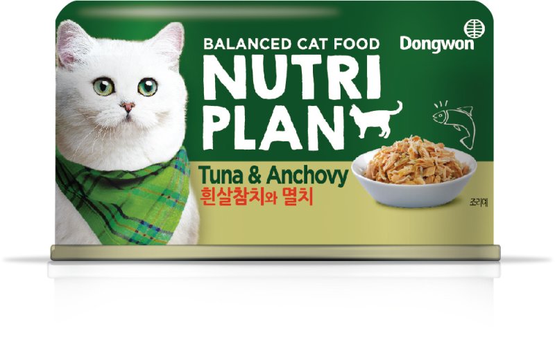 Nutri Plan Nutri Plan консервы для кошек: тунец с анчоусами в собственном соку (160 г)