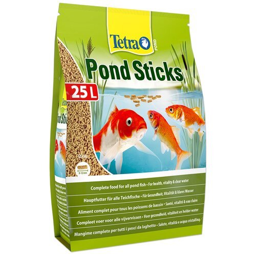 Сухой корм для рыб Tetra Pond Sticks, 25 л, 3 кг