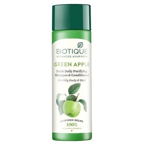 Шампунь-кондиционер Biotique Bio green apple, 120 мл