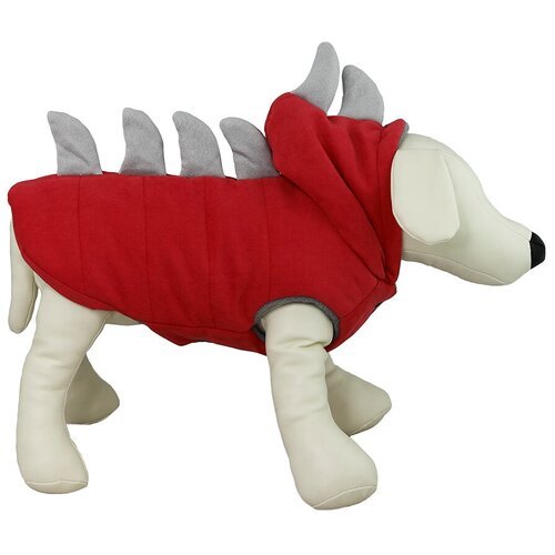 Куртка для собак, 'Не Один Дома', Dino, красный, L