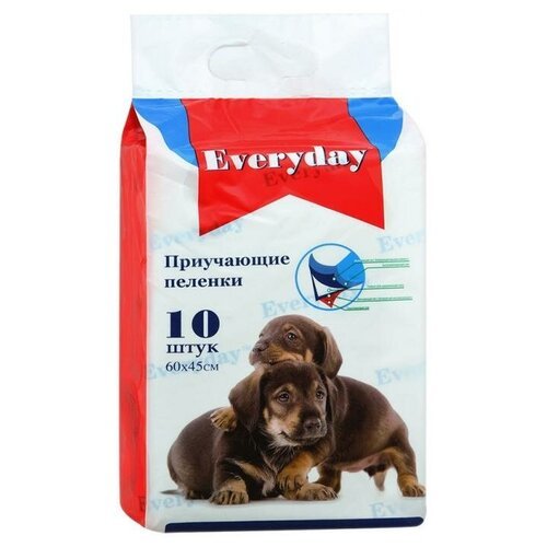 EveryDay впитывающие пеленки для животных, гелевые 60*45 см 10шт