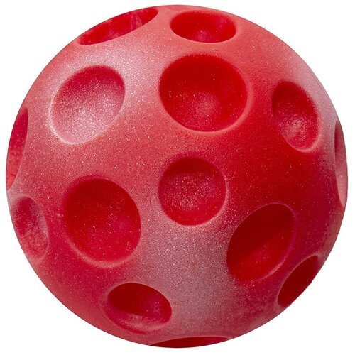 Yami-Yami Игрушка Мяч-луна для собак, средняя (9 см), красный