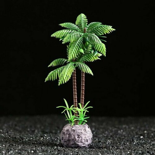 Растение искусственное 'Пальма', 5 x 5 x 15 см