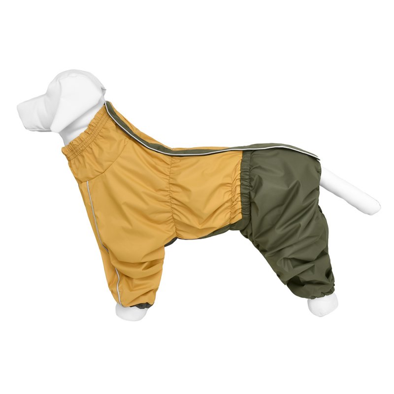 Yami-Yami одежда Yami-Yami одежда дождевик для собаки породы Лабрадор, Ретривер, горчичный (420 г)