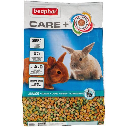 Корм для молодых кроликов Beaphar Care+ , 1.5 кг