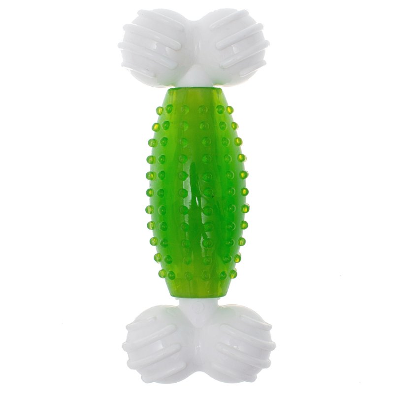 Aromadog Aromadog игрушка для собак, косточка с ароматом мяты, зеленый нейлон/синтетическая резина (100 г)