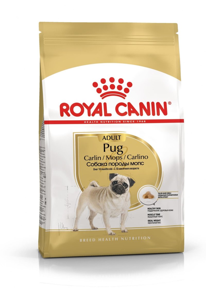 Royal Canin Корм Royal Canin для взрослого мопса с 10 месяцев (7,5 кг)