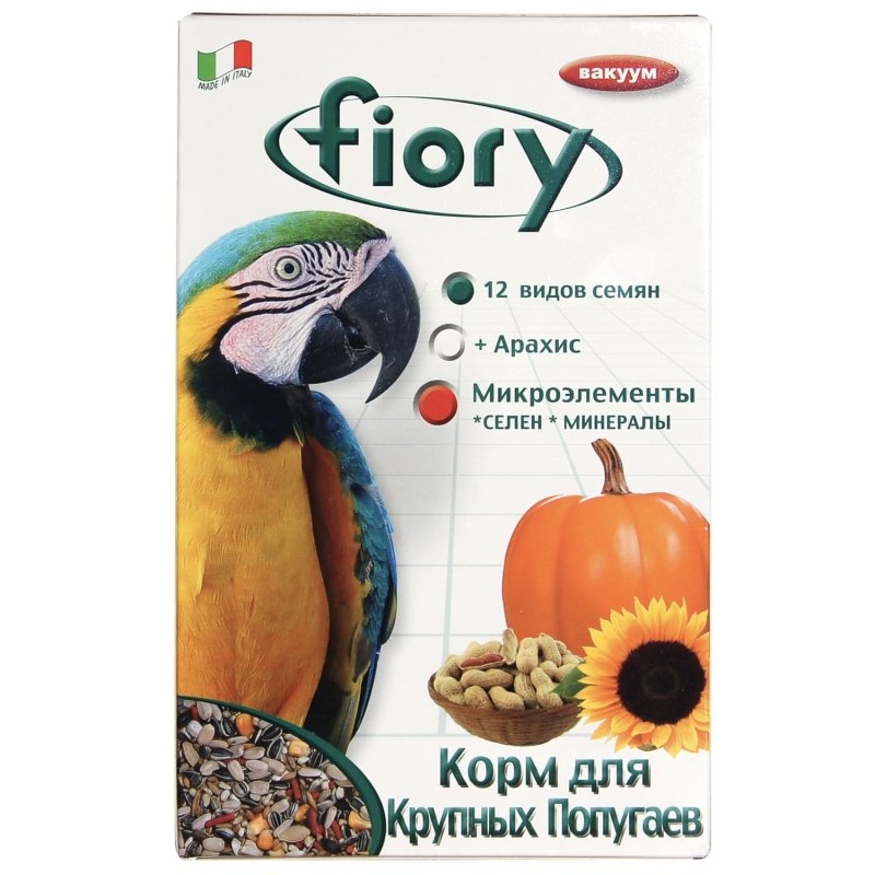 Fiory Fiory корм для крупных попугаев 'Pappagallini' (700 г)