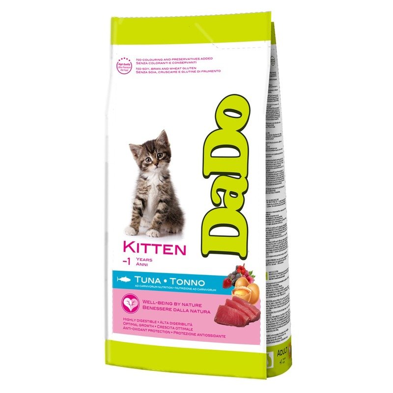 Dado Cat Kitten Tuna сухой корм для котят, с тунцом