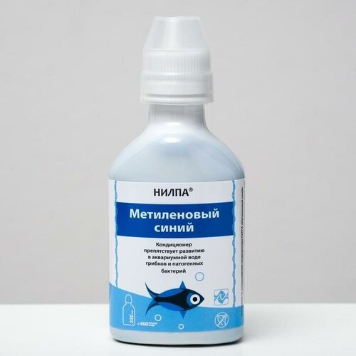 Аква меню Кондиционер 'Метиленовый синий' против грибков, бактерий, ихтиофтириоза, 230 мл