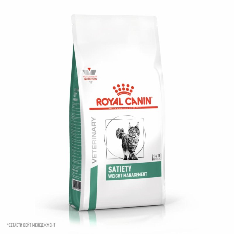 Royal Canin (вет.корма) Royal Canin (вет.корма) корм сухой для взрослых кошек, рекомендуемый для снижения веса, SATIETY WEIGHT MANAGEMENT (1.5 кг)