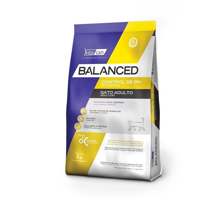 Vitalcan Balanced Cat PH Control сухой корм для кошек, при МКБ, с курицей - 2 кг