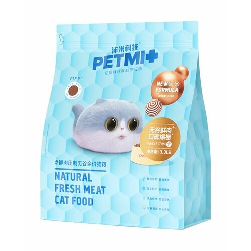 PetMi Adult Cat Fresh Meat - Сухой корм для кошек, со свежим мясом (1.5 кг)