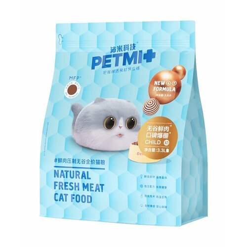 PetMi Kitten Fresh Meat - Сухой корм для котят, со свeжим мясом (7.71 кг)